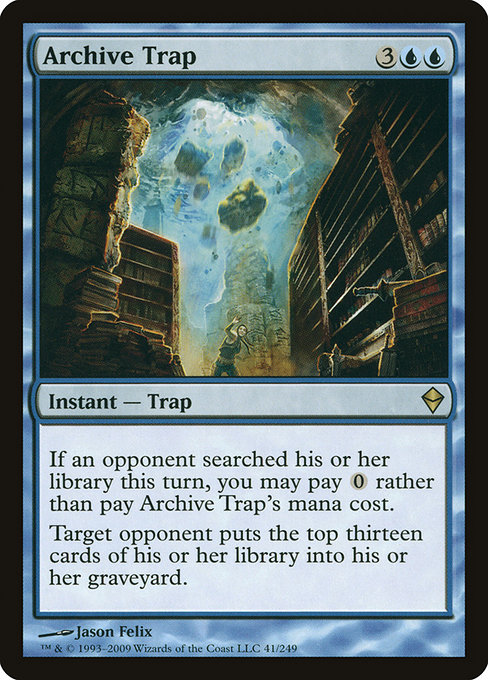 Archive Trap (Zendikar #41)
