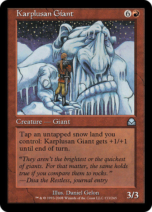 Karplusan Giant (Masters Edition II #133)
