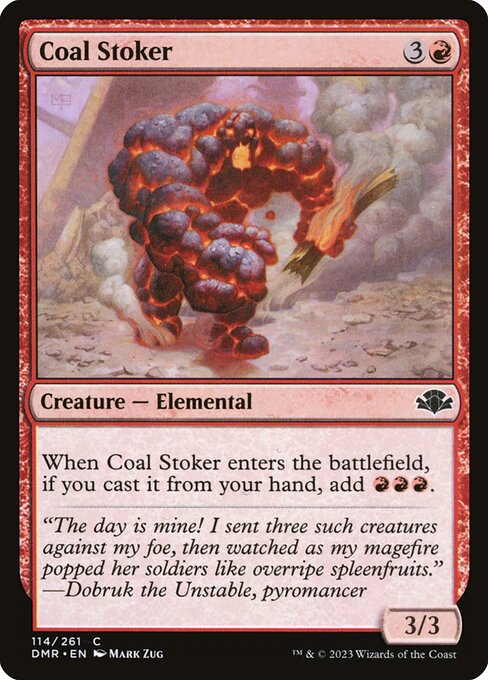 Coal Stoker (Dominaria Remastered #114)