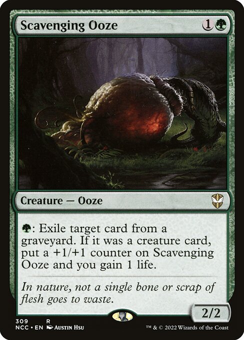 Scavenging Ooze (New Capenna Commander #309)