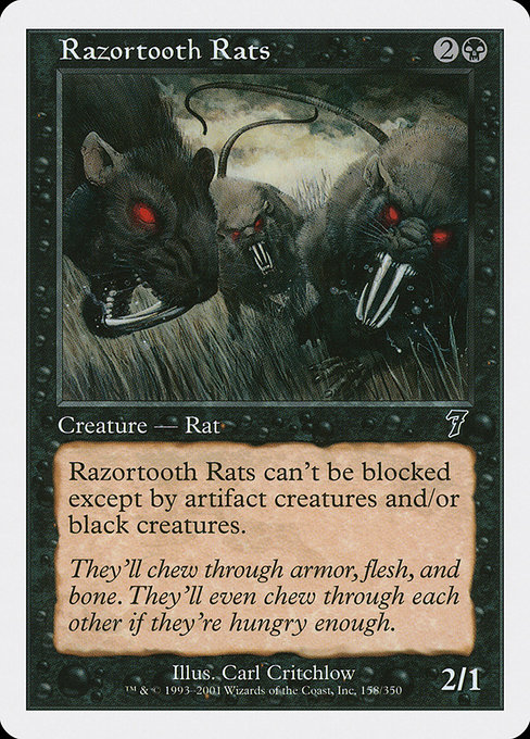 Rats aux dents tranchantes|Razortooth Rats