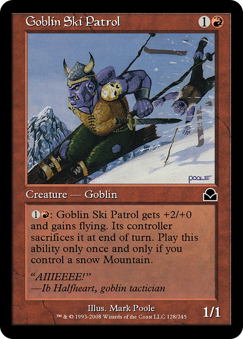 Goblin Ski Patrol (Masters Edition II #128)