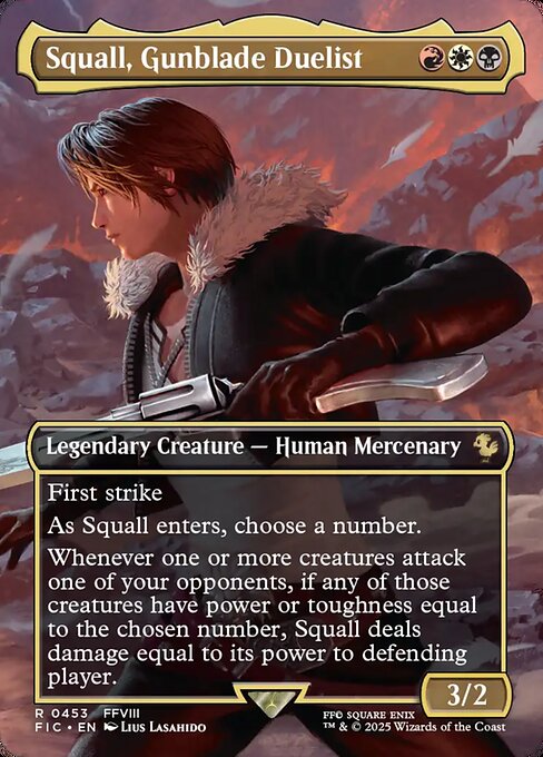 Squall, Gunblade Duelist - (fic)
