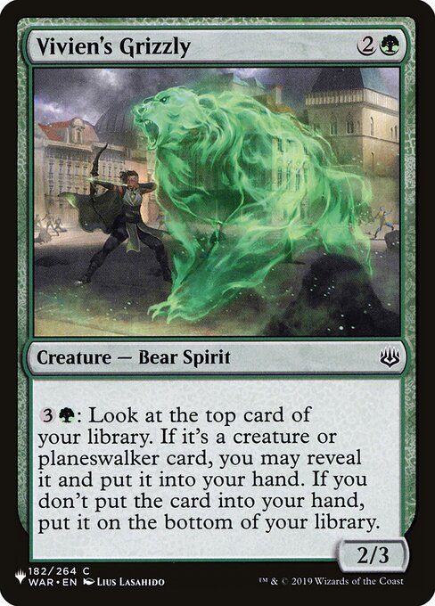 Grizzli de Vivien|Vivien's Grizzly