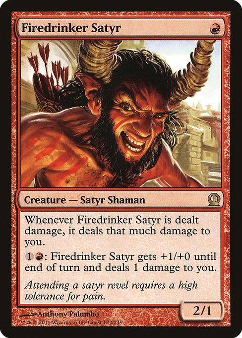 Firedrinker Satyr (ths) 122