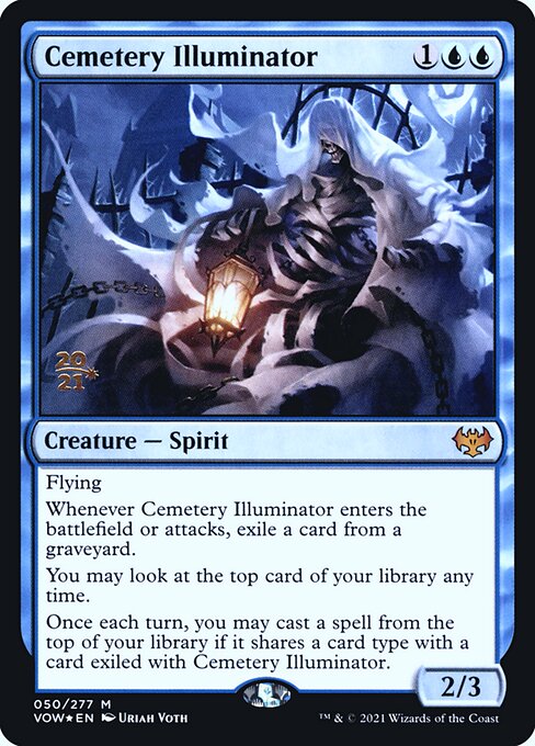 Cemetery Illuminator (Foil Prerelease Cards)