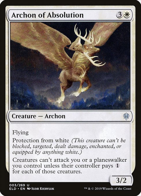 Archon of Absolution (Throne of Eldraine #3)