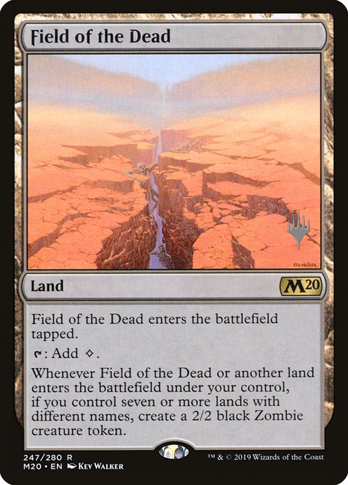 Field of the Dead (Core Set 2020 Promos #247p)