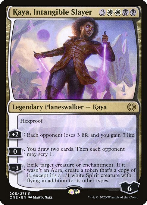 Kaya, Intangible Slayer (one) 205 Kaya, Intangible Slayer (one) 205