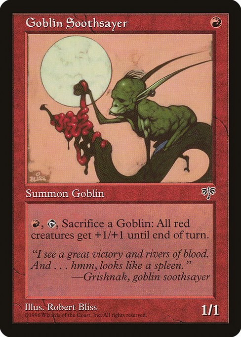 Aruspice Gobelin|Goblin Soothsayer