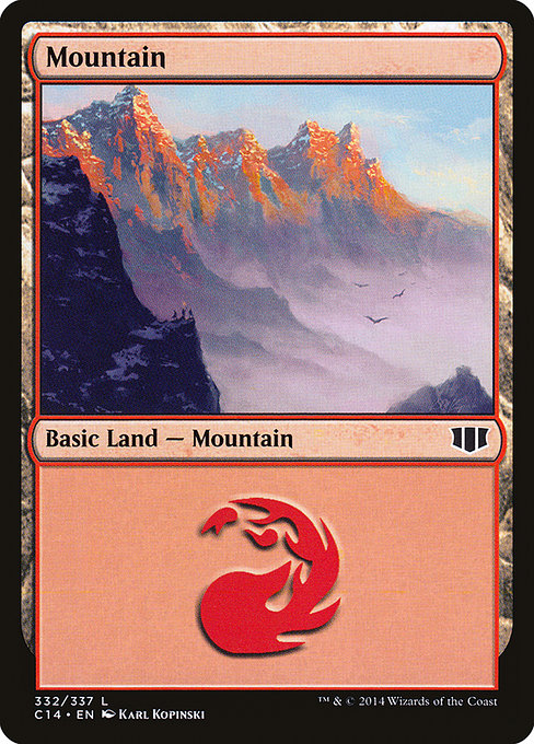 Mountain (Commander 2014 #332)