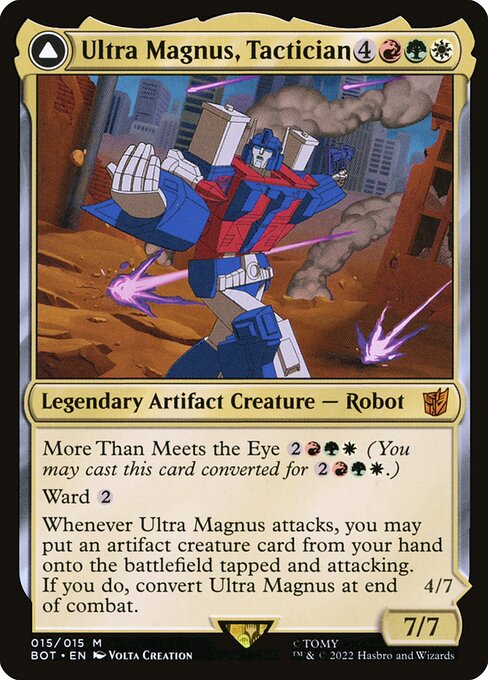Ultra Magnus, Tactician // Ultra Magnus, Armored Carrier (bot) 15