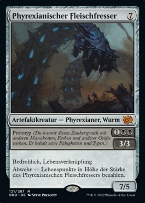 Phyrexian Fleshgorger (The Brothers' War #121)