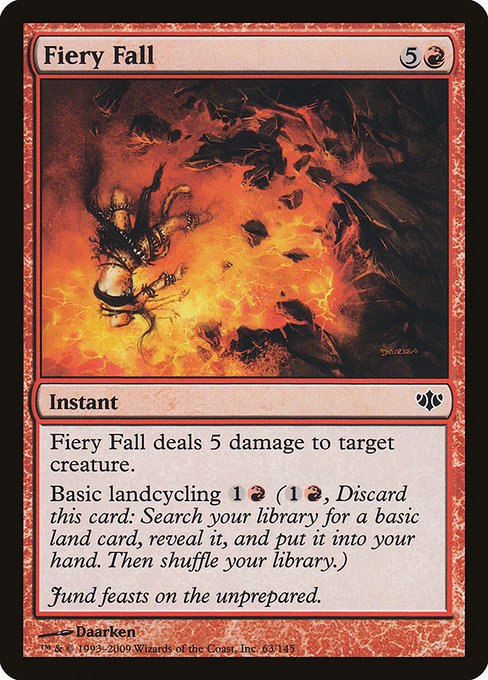 Fiery Fall card image