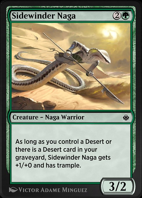 Sidewinder Naga (Amonkhet Remastered #218)