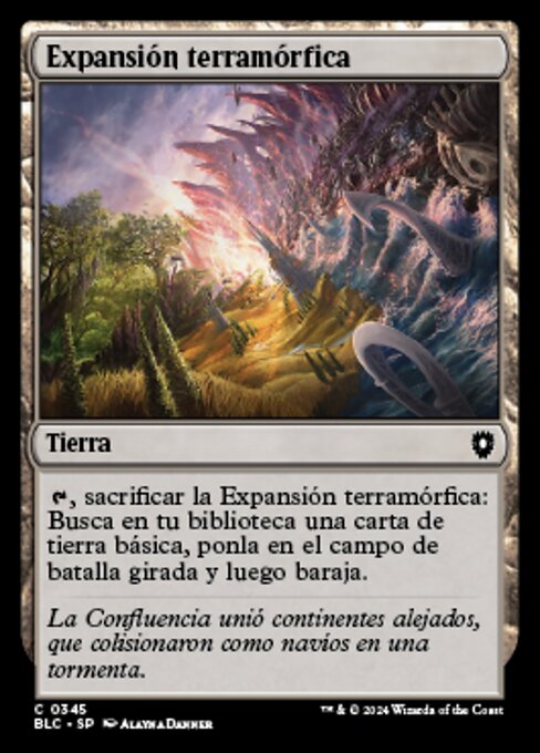 Terramorphic Expanse (Bloomburrow Commander #345)