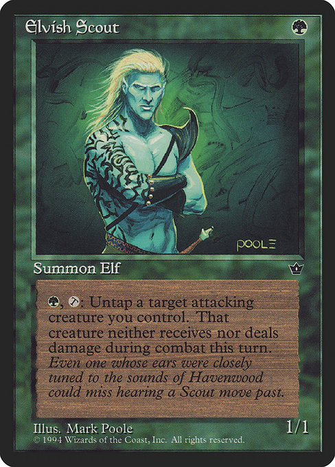 Elvish Scout card image