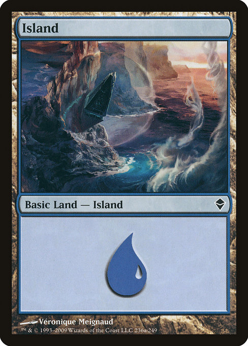 Island (Zendikar #236a)