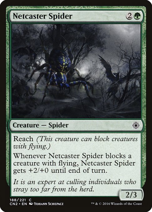 Araignée lanceuse de rets|Netcaster Spider