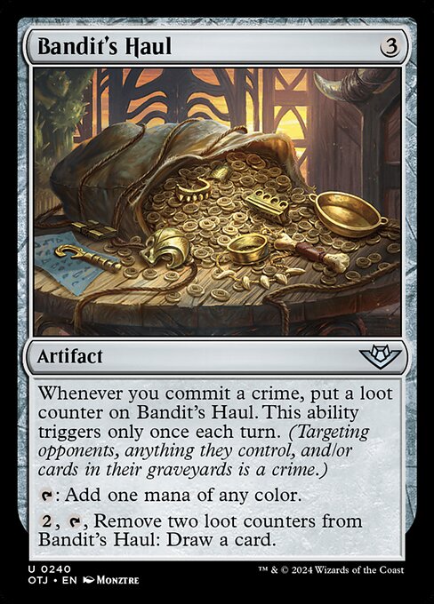 Bandit's Haul card image