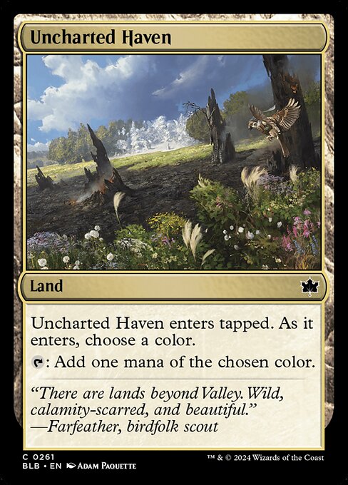 Uncharted Haven (Bloomburrow #261)