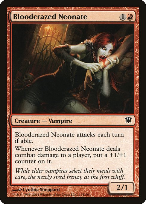 Bloodcrazed Neonate (Innistrad #131)