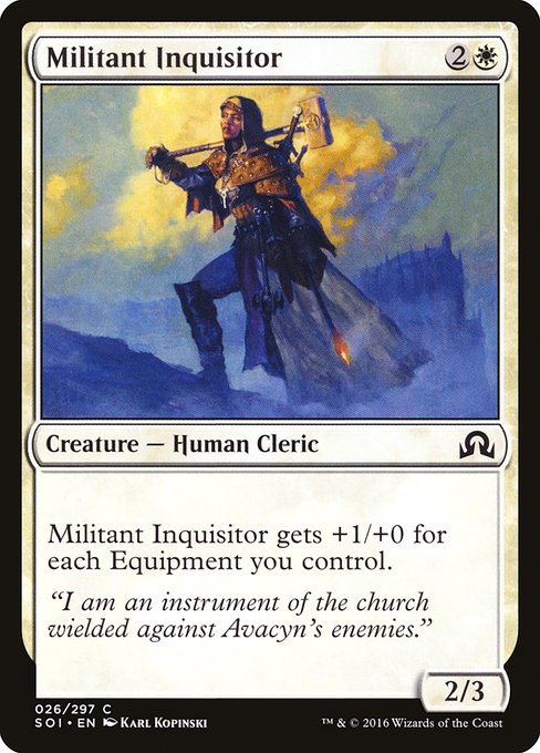Inquisitrice militante|Militant Inquisitor
