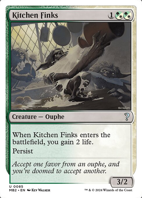 Kitchen Finks (Mystery Booster 2)