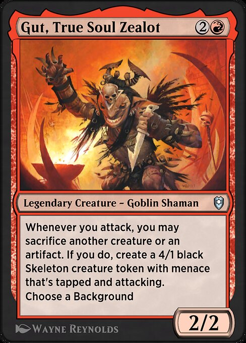 Gut, True Soul Zealot - (aa3)