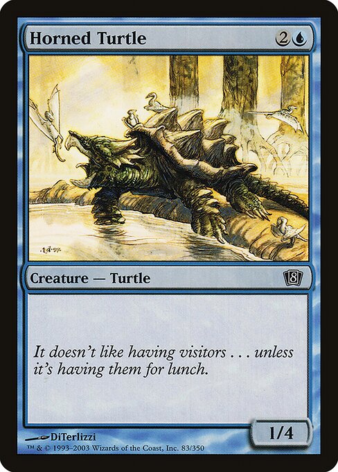 Horned Turtle (Eighth Edition #83★)