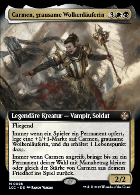 Carmen, Cruel Skymarcher (The Lost Caverns of Ixalan Commander #26)