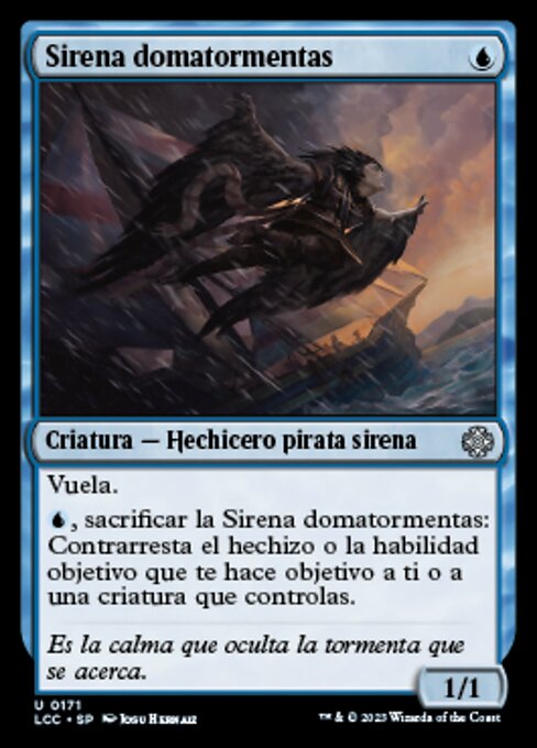 Siren Stormtamer (The Lost Caverns of Ixalan Commander #171)