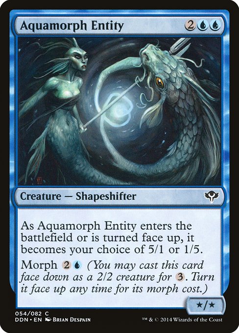 Aquamorph Entity (Duel Decks: Speed vs. Cunning #54)