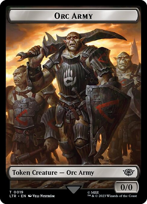 Orc Army (Tales of Middle-earth Tokens #19)