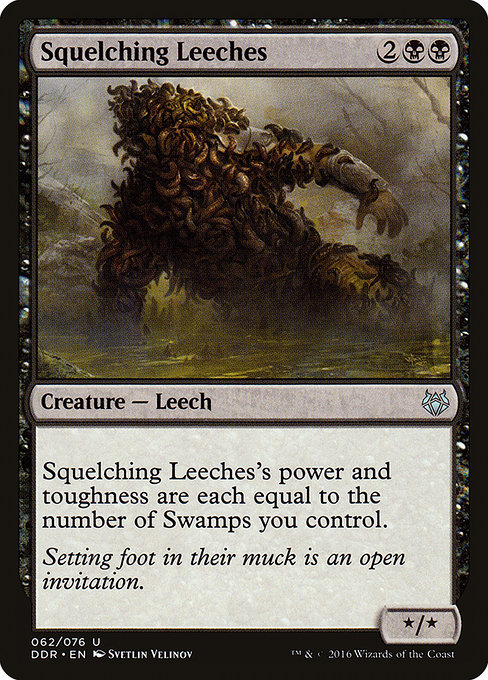 Squelching Leeches (Duel Decks: Nissa vs. Ob Nixilis #62)