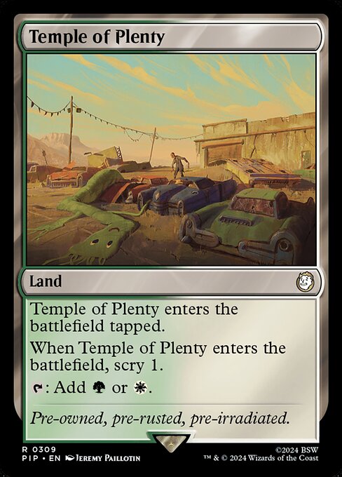 Temple of Plenty (Fallout #309)