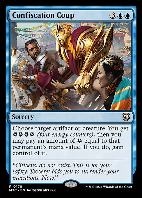 Confiscation Coup (Modern Horizons 3 Commander #178)