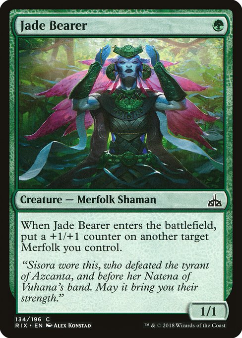 Jade Bearer (Rivals of Ixalan #134)