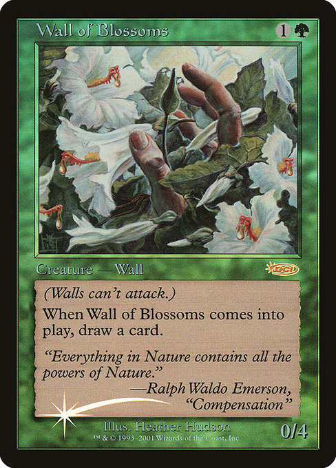 Wall of Blossoms (Friday Night Magic 2002 #5)