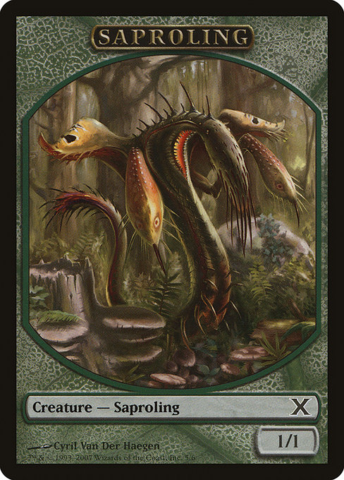 Saproling (Tenth Edition Tokens #5)