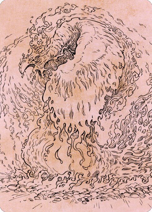 Nemesis Phoenix // Nemesis Phoenix (Battle for Baldur's Gate Art Series #56)