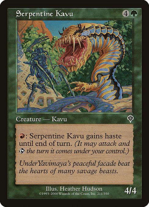 Serpentine Kavu card image