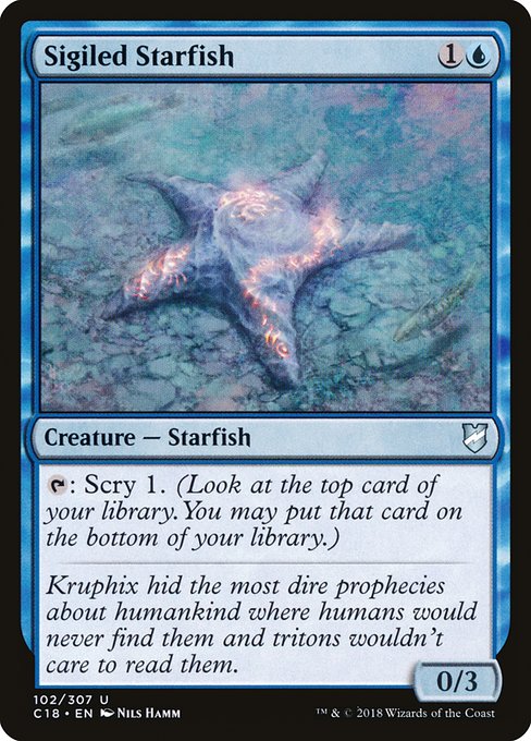 Étoile de mer sigillaire|Sigiled Starfish