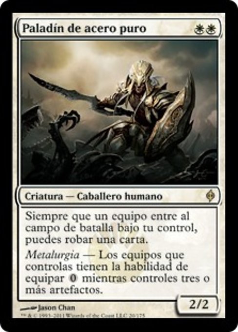 Puresteel Paladin (New Phyrexia #20)