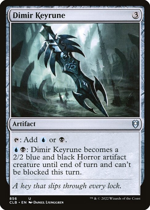 Dimir Keyrune (Commander Legends: Battle for Baldur's Gate #856)