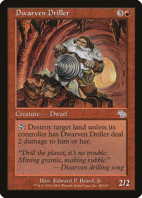 Dwarven Driller (Judgment #85)