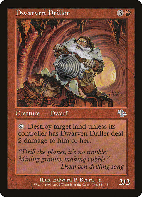 Dwarven Driller (jud) 85