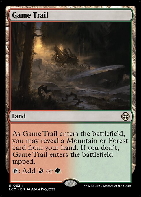 Game Trail (The Lost Caverns of Ixalan Commander #334)