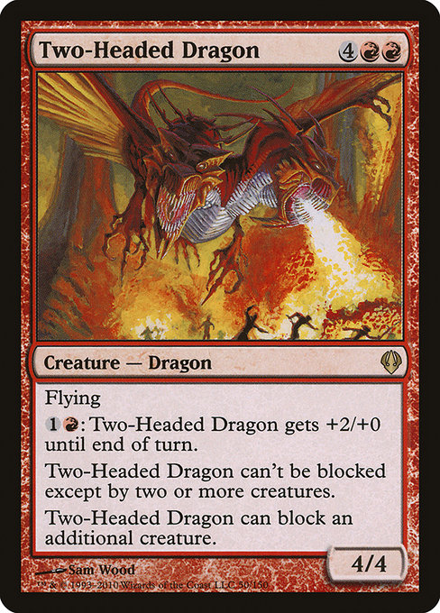 Dragon à deux têtes