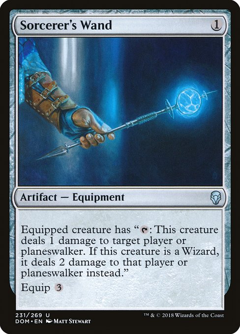 Sorcerer's Wand (Dominaria #231)